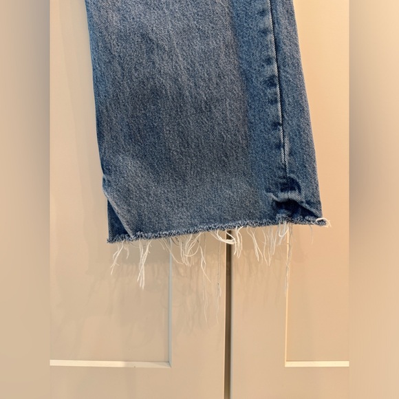 Zara Wide Leg Ripped Jeans Blogger Favorite - Picture 10 of 14